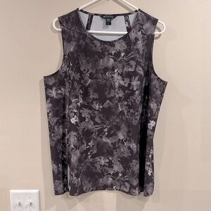 🔥ATHLETA Gray Floral Sleeveless Top🔥